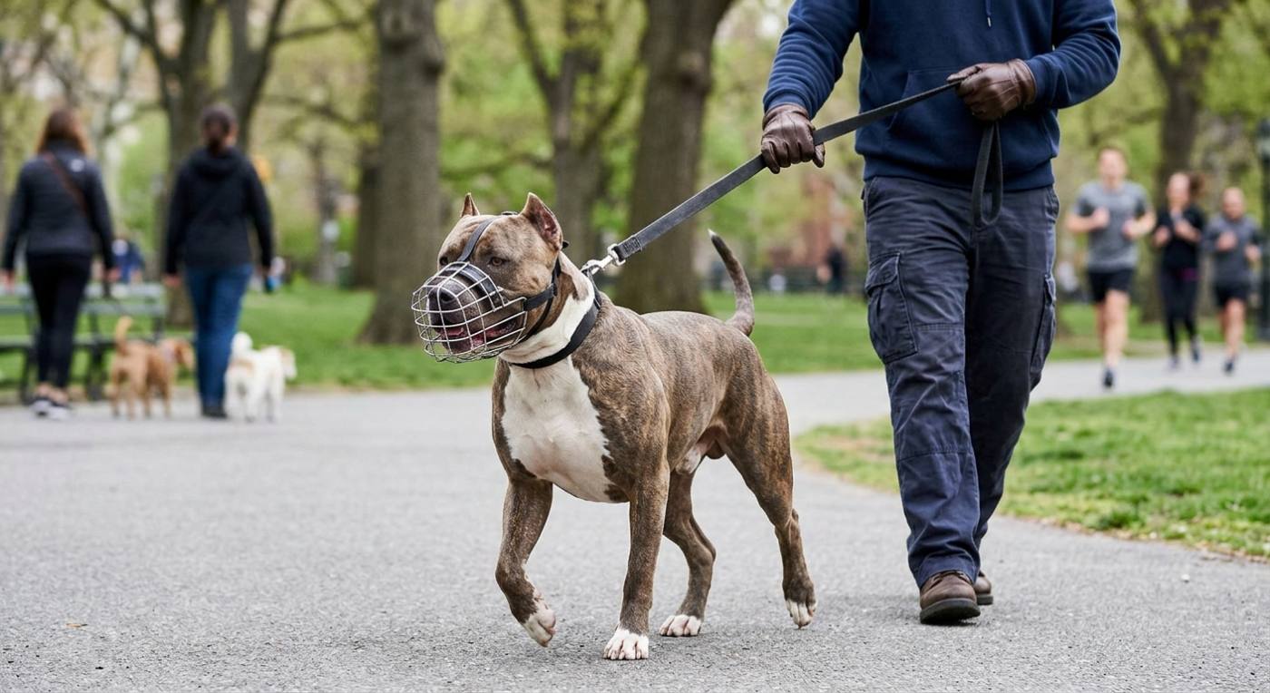 Cão em sessão de reabilitação comportamental